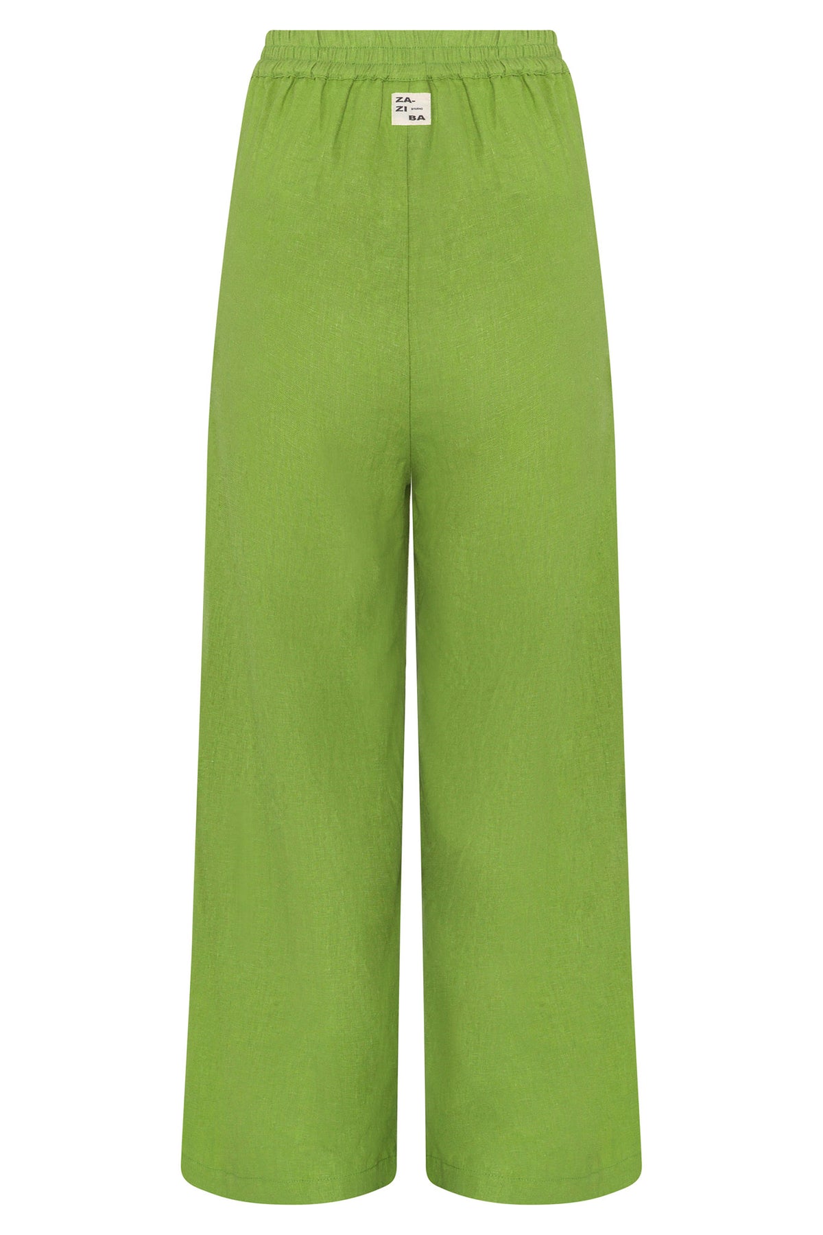 JAYA LINEN PANT - CHARTREUSE