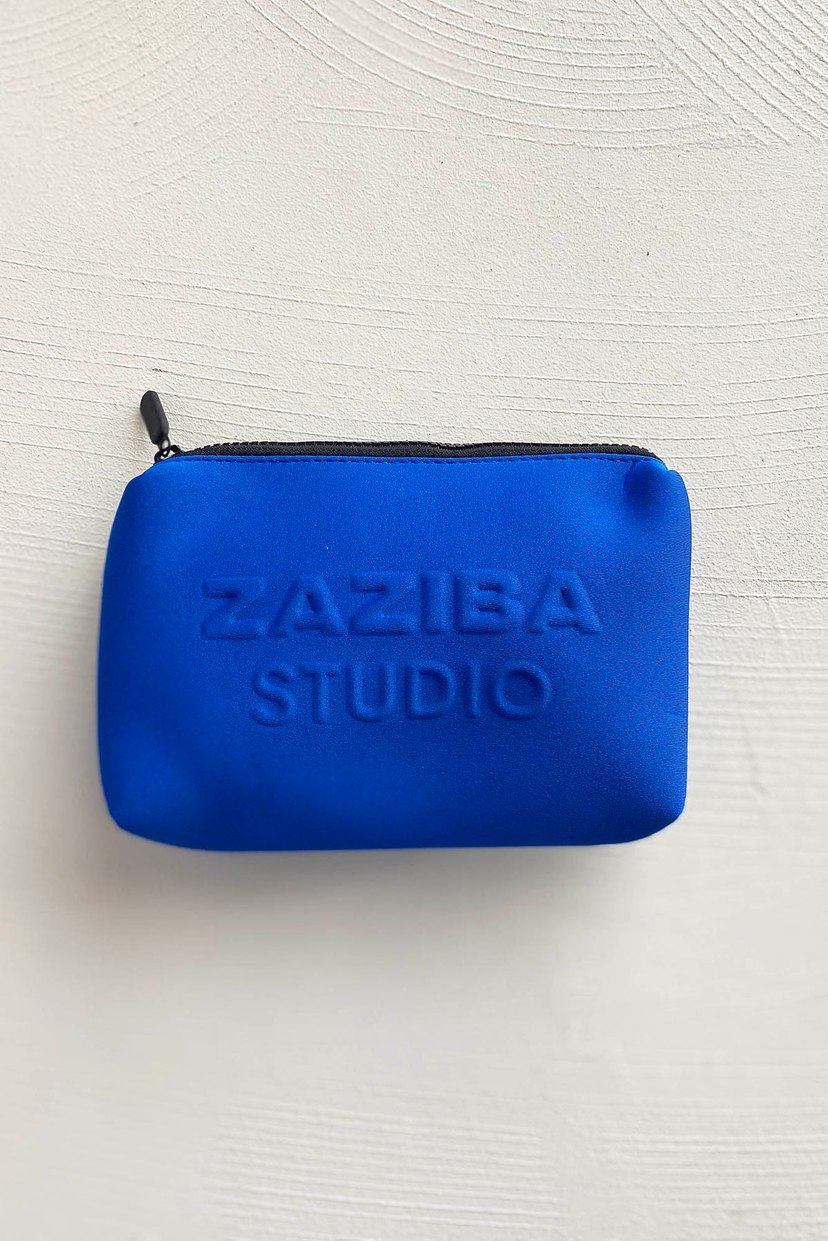 NEOPRENE MICRO CLUTCH BAG - COBALT BLUE