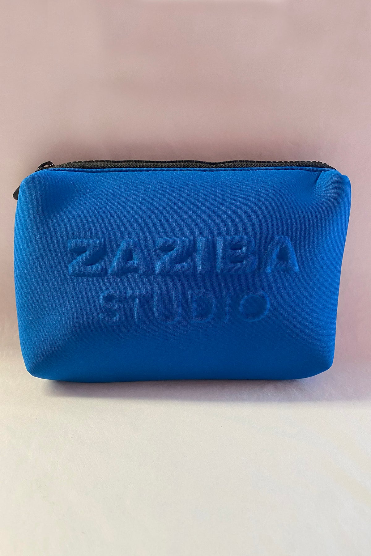 NEOPRENE MICRO CLUTCH BAG - COBALT BLUE