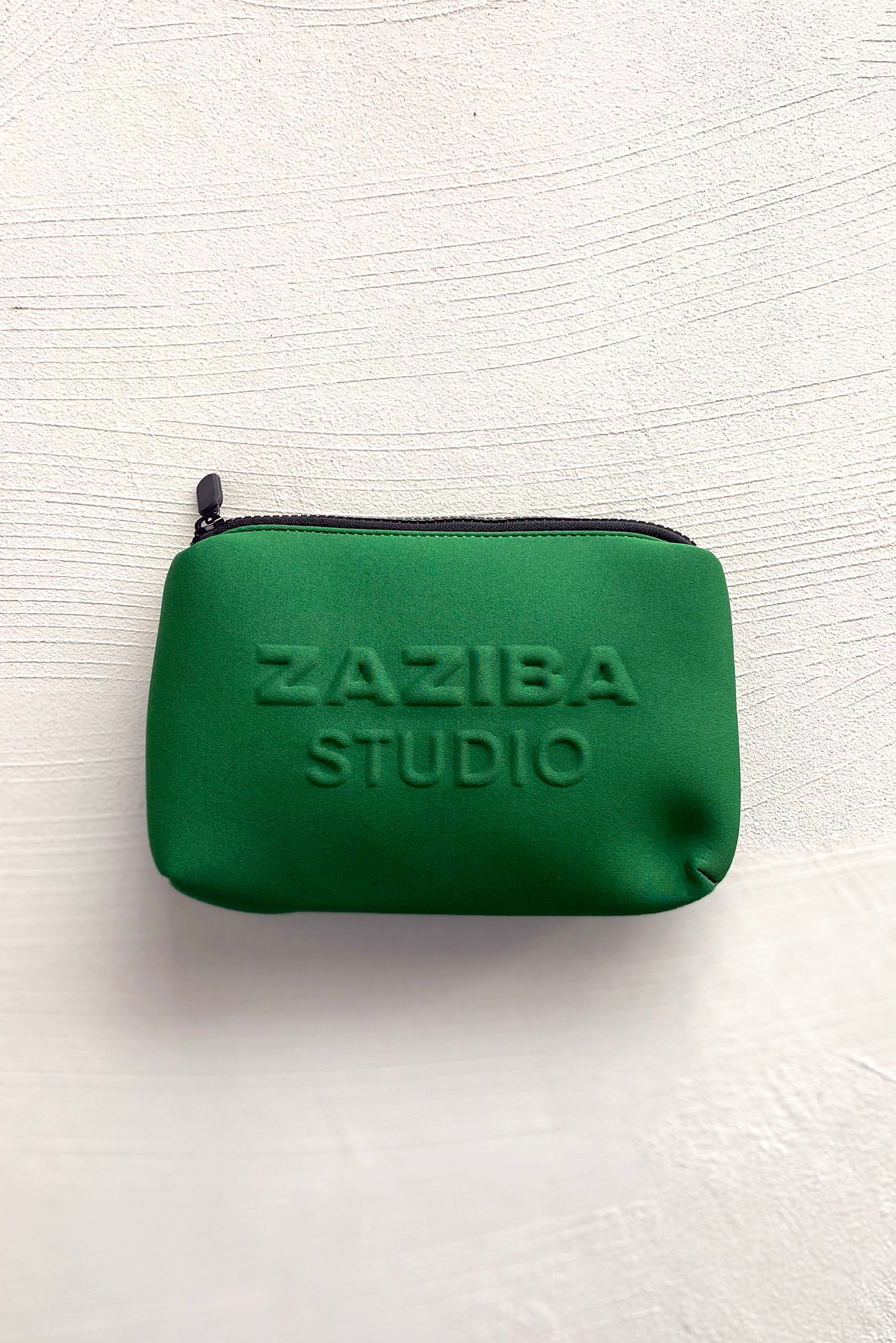 NEOPRENE MICRO CLUTCH BAG - GREEN