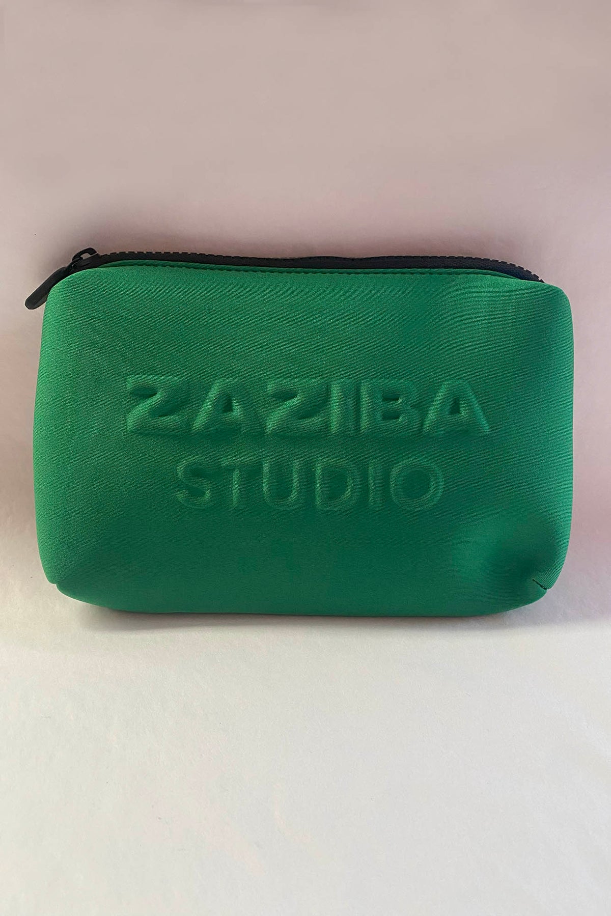 NEOPRENE MICRO CLUTCH BAG - GREEN