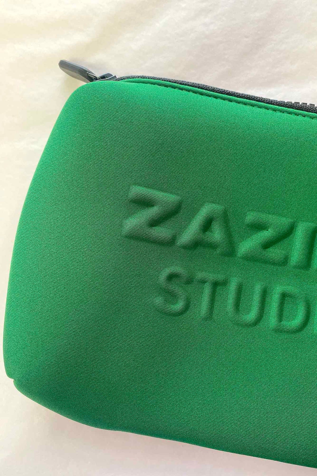 NEOPRENE MICRO CLUTCH BAG - GREEN