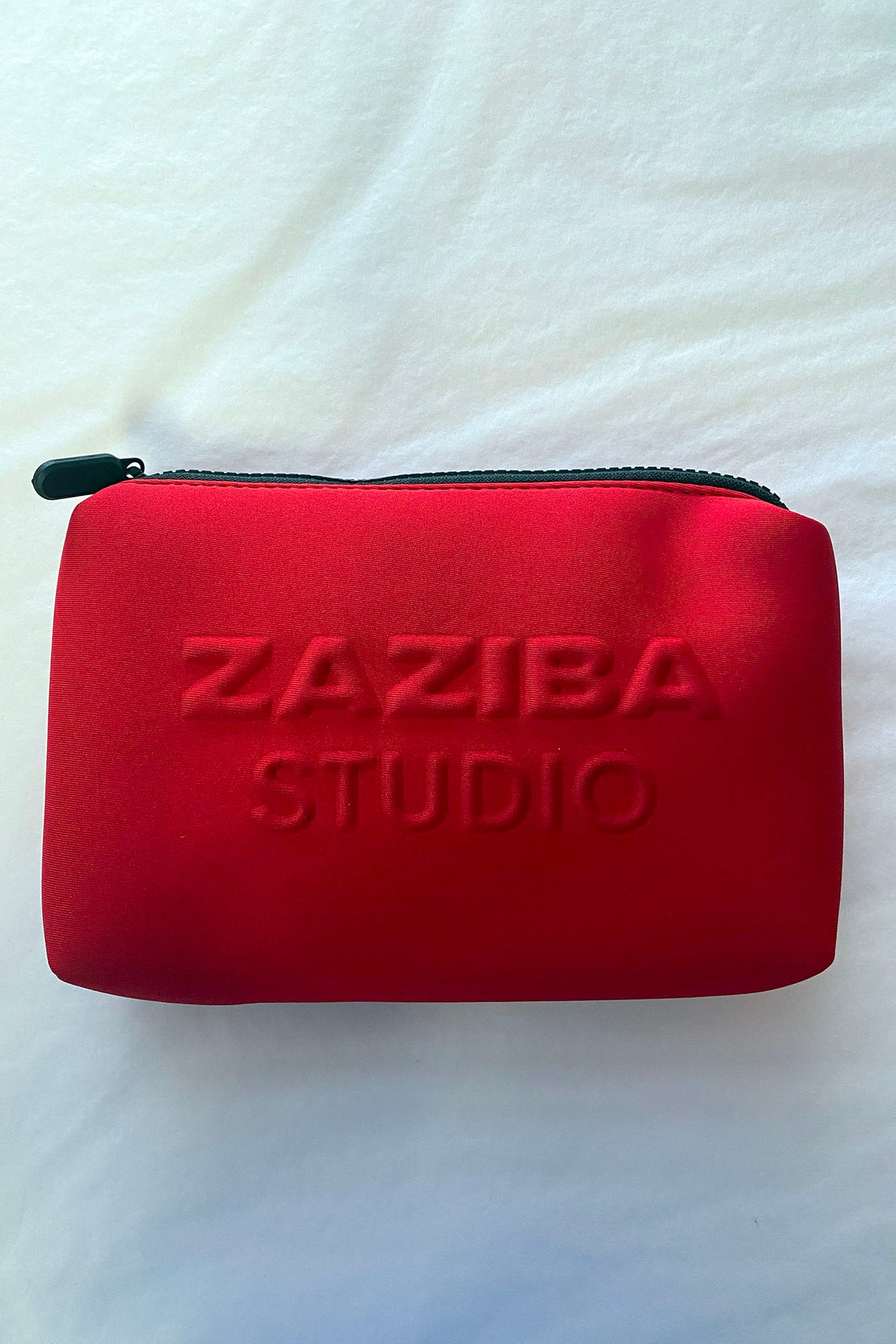 NEOPRENE MICRO CLUTCH BAG - RED