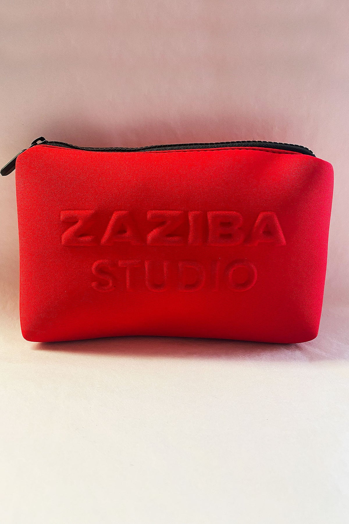 NEOPRENE MICRO CLUTCH BAG - RED